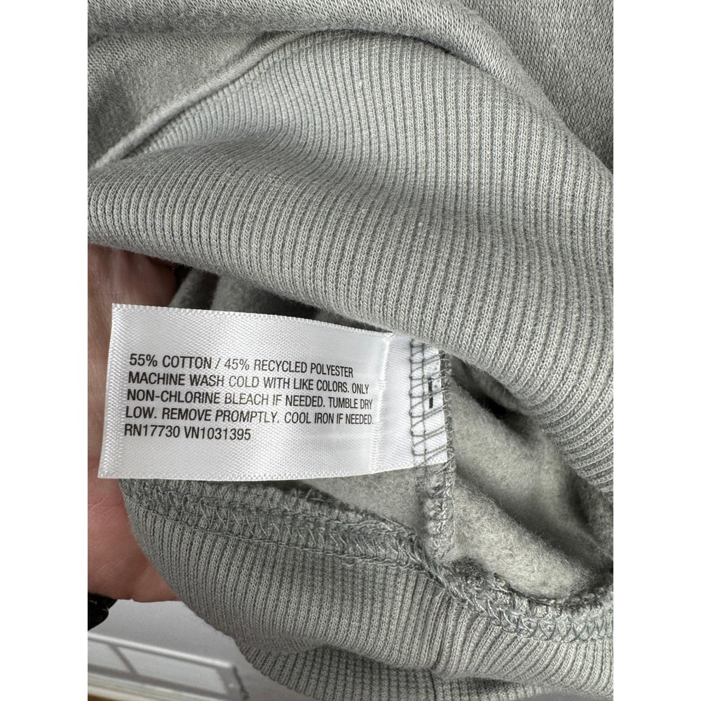 Wild Fable Womens Cropped Hoodie Sage Green Long Sleeve Sweatshirt Size M NEW - Picture 3 of 4